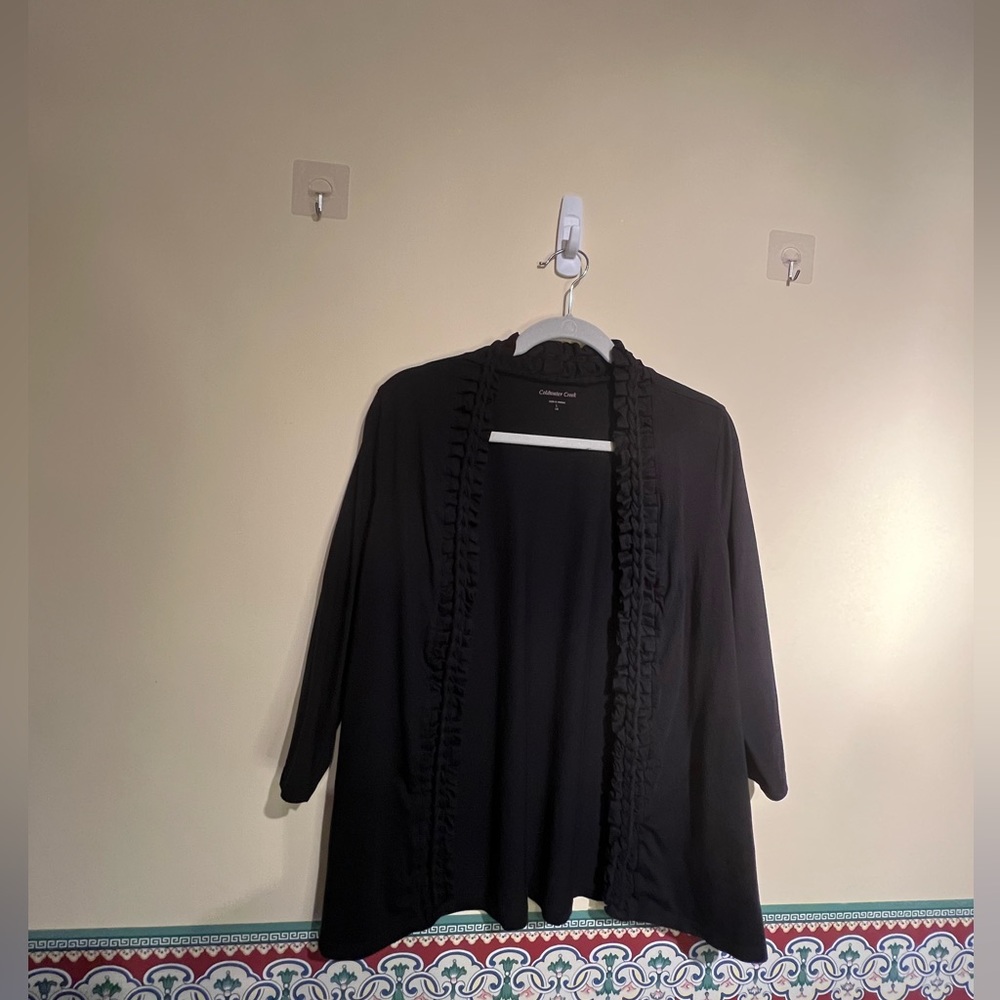 EUC Coldwater Creek Sweater Sz L (14) Black